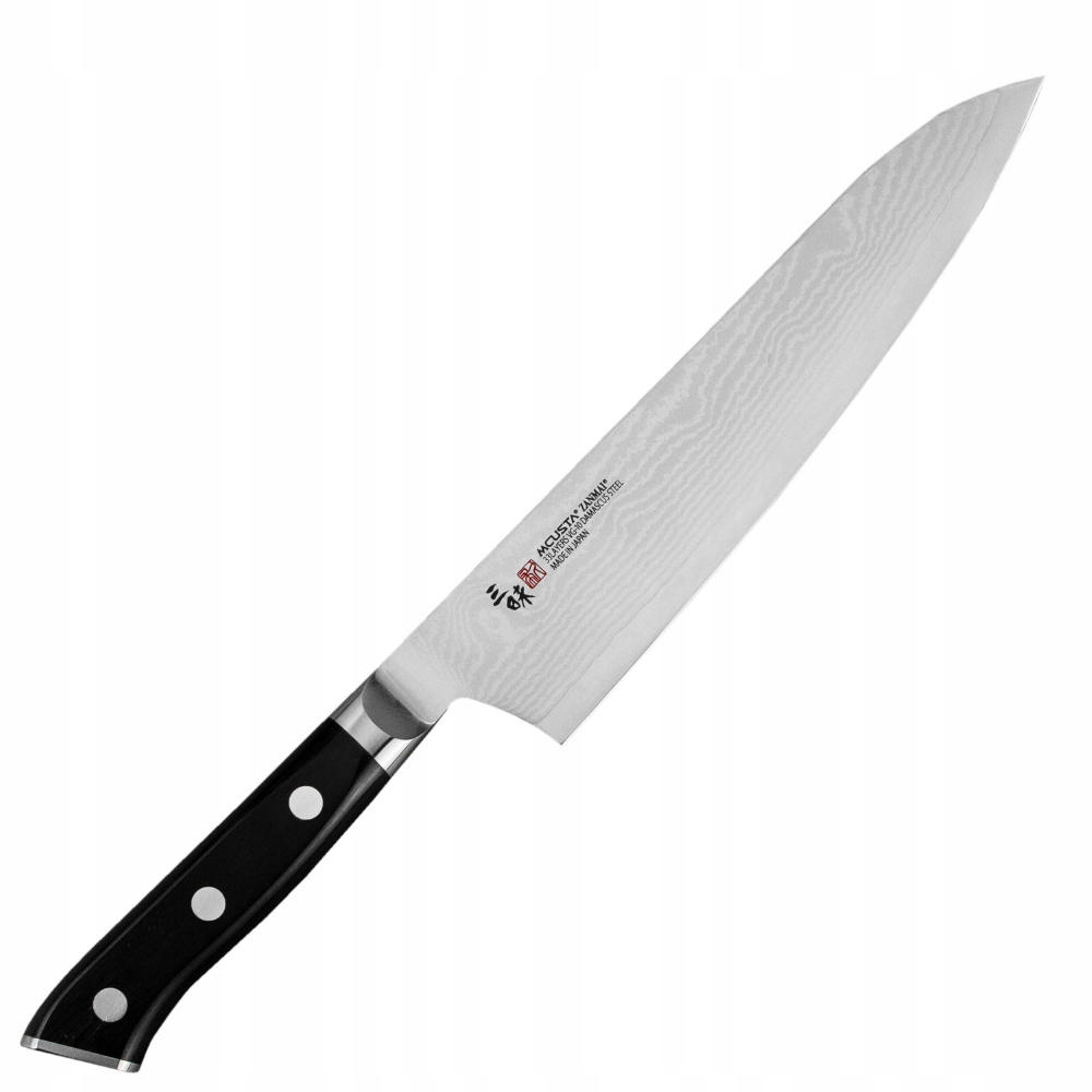 Mcusta Zanmai Classic Damascus VG-10 Pakka Japonský nôž šéfkuchára 21 cm