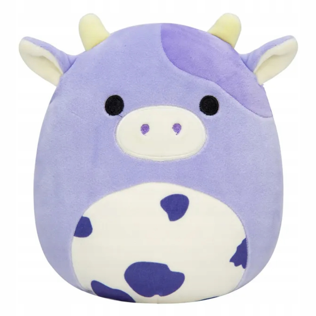 SQUISHMALLOWS Fialová kravička Bubba 40cm Najlepšia kvalita