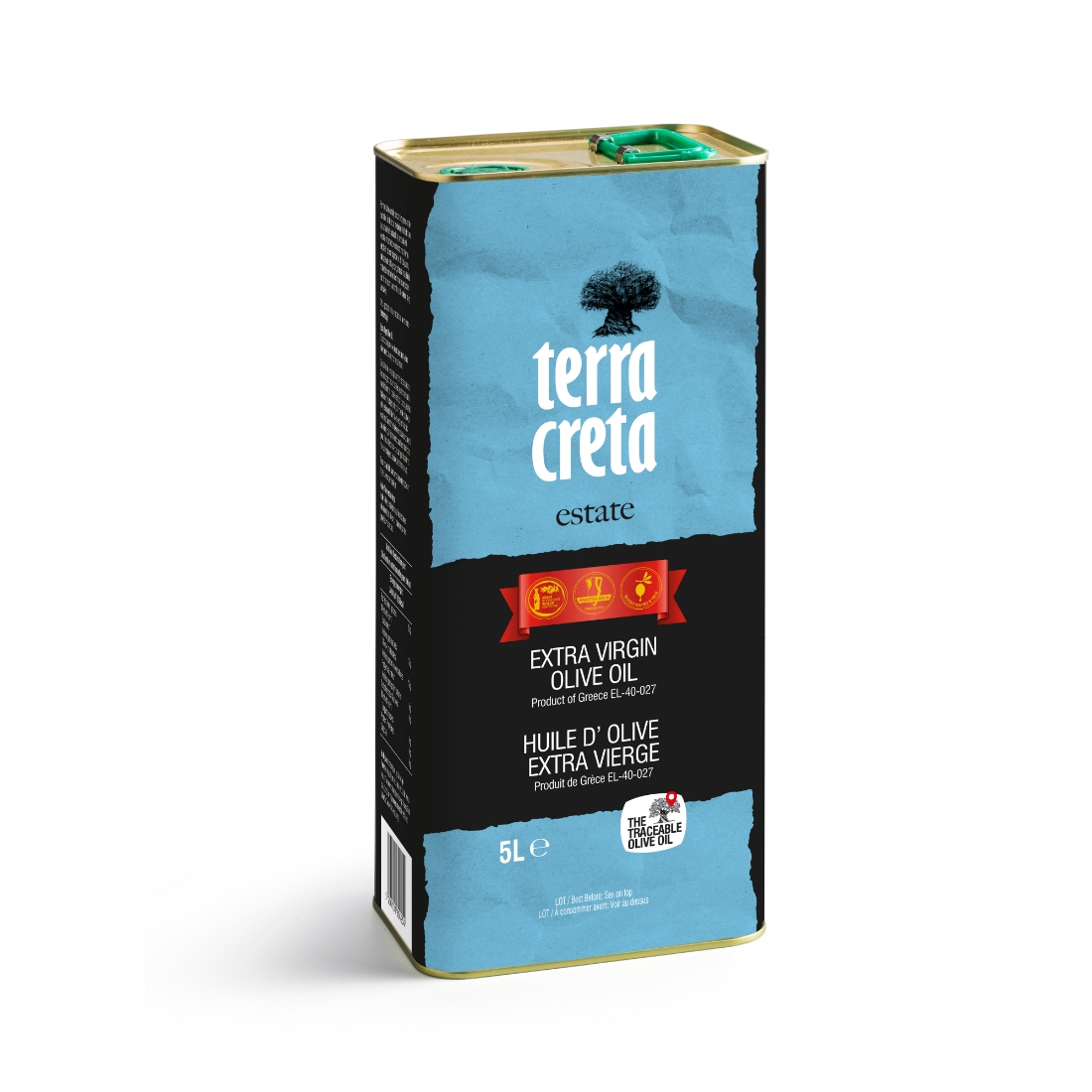 Terra Creta oliwa extra virgin Estate 5L
