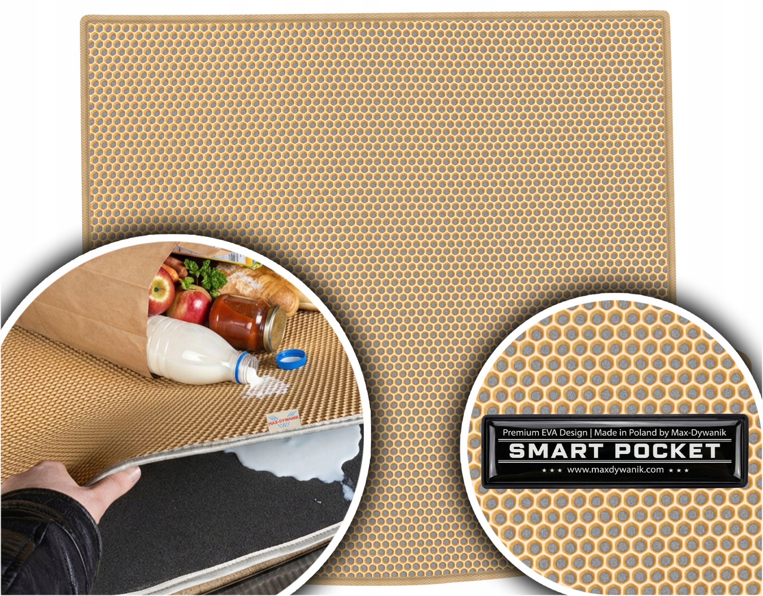 Kia Sorento IV Suv 5os 2020- Vložka do batožinového priestoru Eva Smart Pocket Béžová