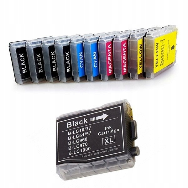 

Tusze do Drukarki Brother LC970 DCP-135C DCP-150C