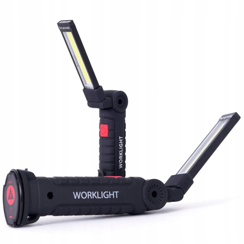 LAMPKA WARSZTATOWA COB LATARKA Z MAGNESEM + HAK USB 5w1 DO WARSZTATU MOCNA Marka inna