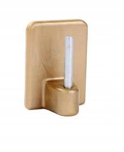 Haczyk Haczyki Samoprzylepne Zazdroski ZŁOTE matowe DO MINI KARNISZA