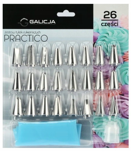 

Zestaw Do Dekorowania Ciast Tortów Tylki Rękaw x26