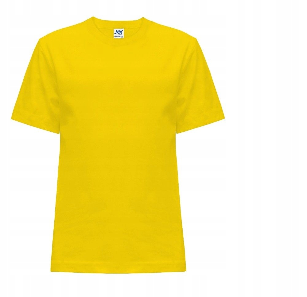 T-SHIRT DZIECIĘCY koszulka JHK TSRK-150 żółta 5-6 SY 122 Marka JHK