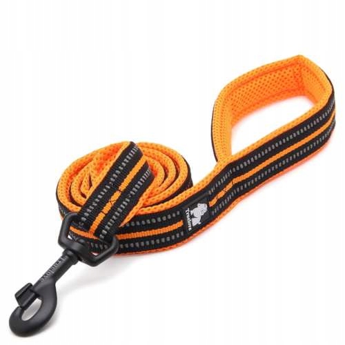 Levně Vodítko pro psa Truelove Active M 200 cm oranžová