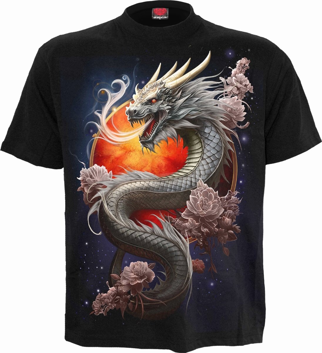 Tričko s drakem Sun Dragon Spiral 3XL