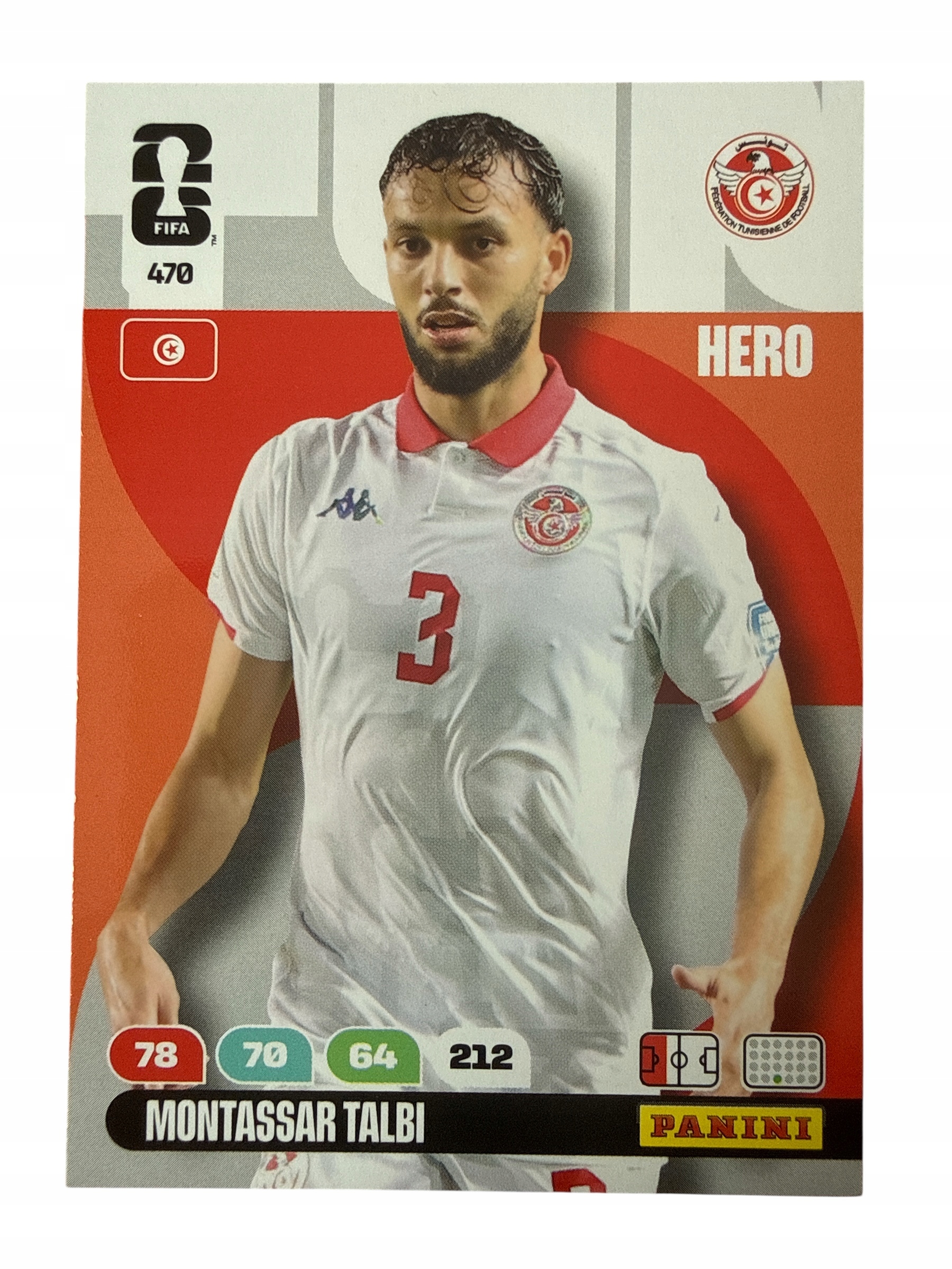 Fifa World Cup America 2026 Panini Tunisia 470 Talbi
