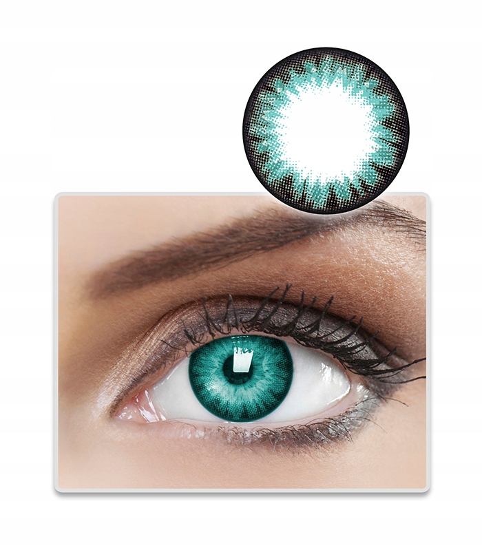 Soczewki kolorowe kwartalne BioAir Colors Cool Blue