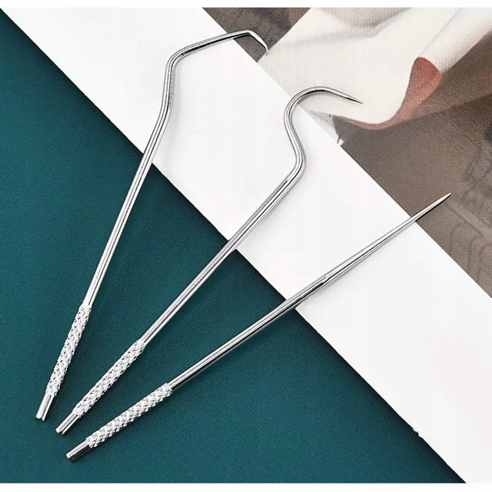 ZESTAW WYKAŁACZEK WIELOKROTNEGO UŻYTKU STAL 7SZT Długość (cm) 11.5 cm