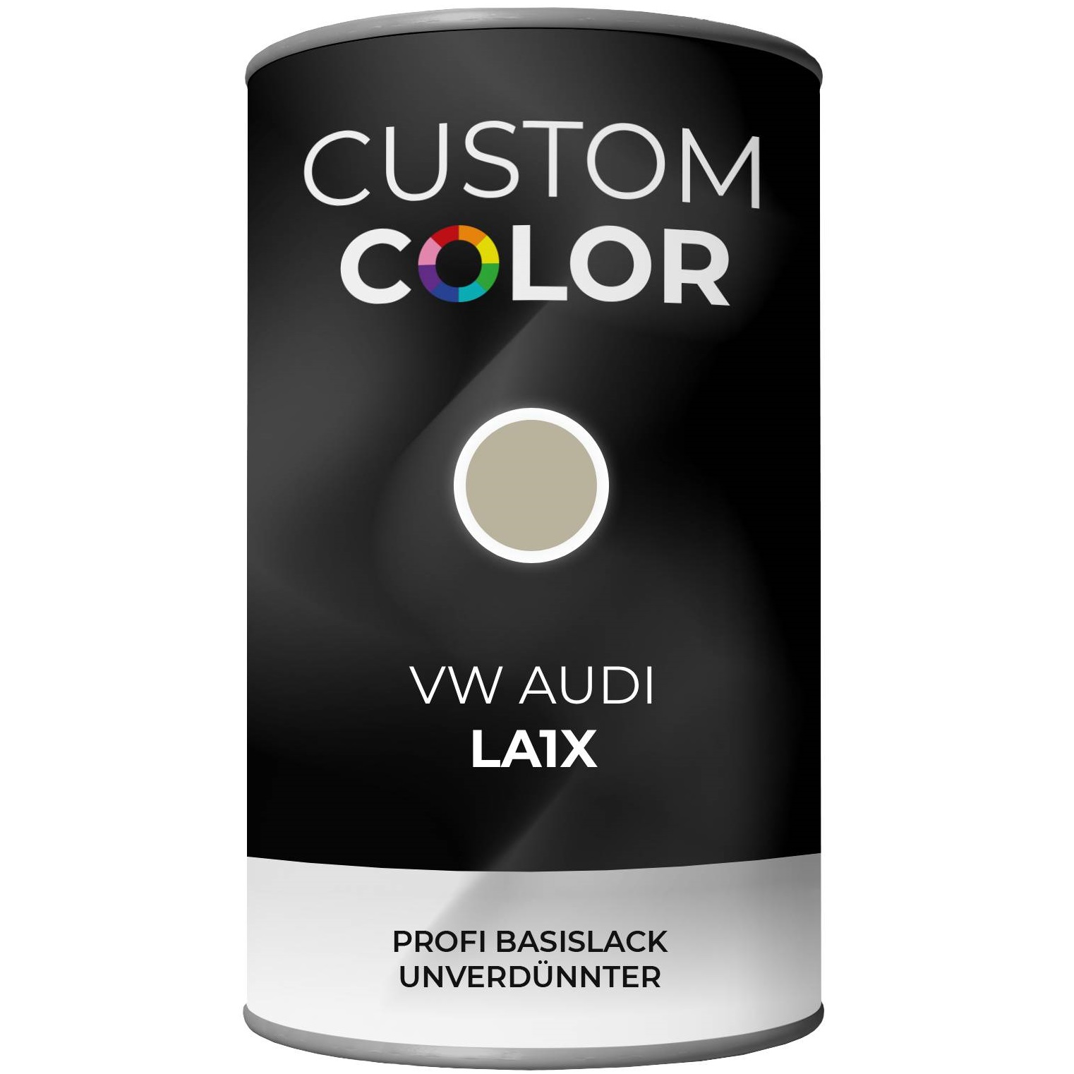 Custom Color Výkonný základní lak 1:1 Audi Volkswagen Vw LA1X 1L