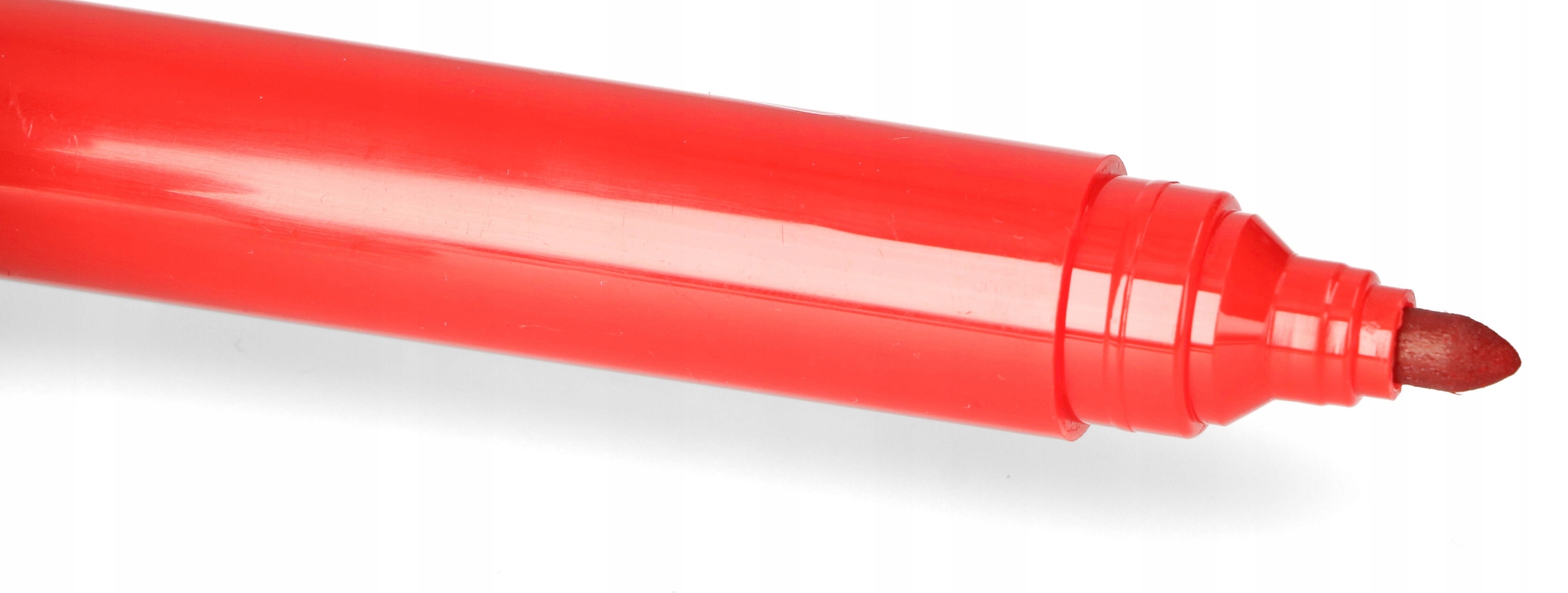 MARKER PERMANENTNY CZERWONY WODOODPORNY OKRĄGŁY Rodzaj permanentny