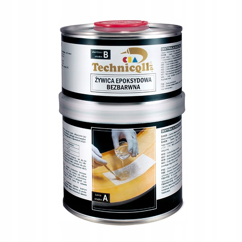 Epoxidová Bezbarvá Pryskyřice Pro Slévárenské Zalévání Dřeva 750 G