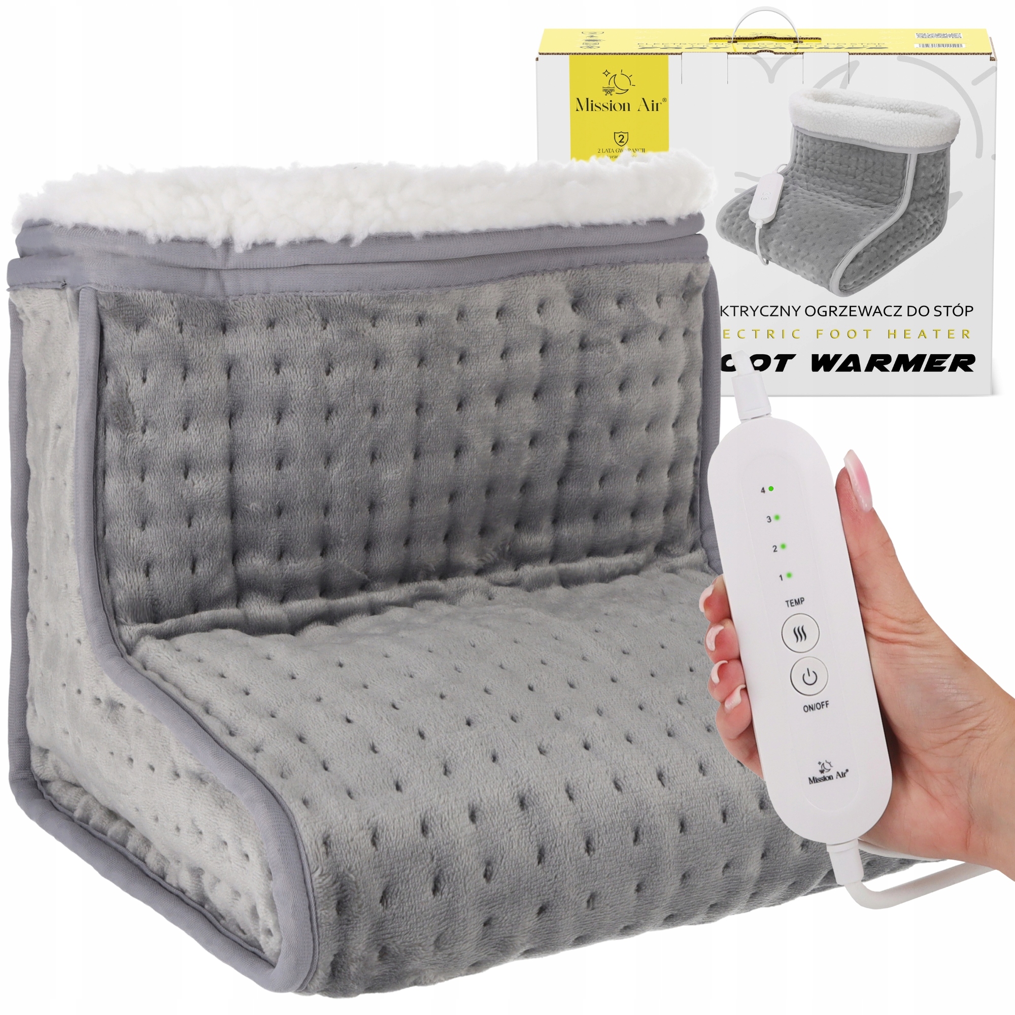 Elektryczny ogrzewacz stóp Foot Warmer kapcie grzewcze