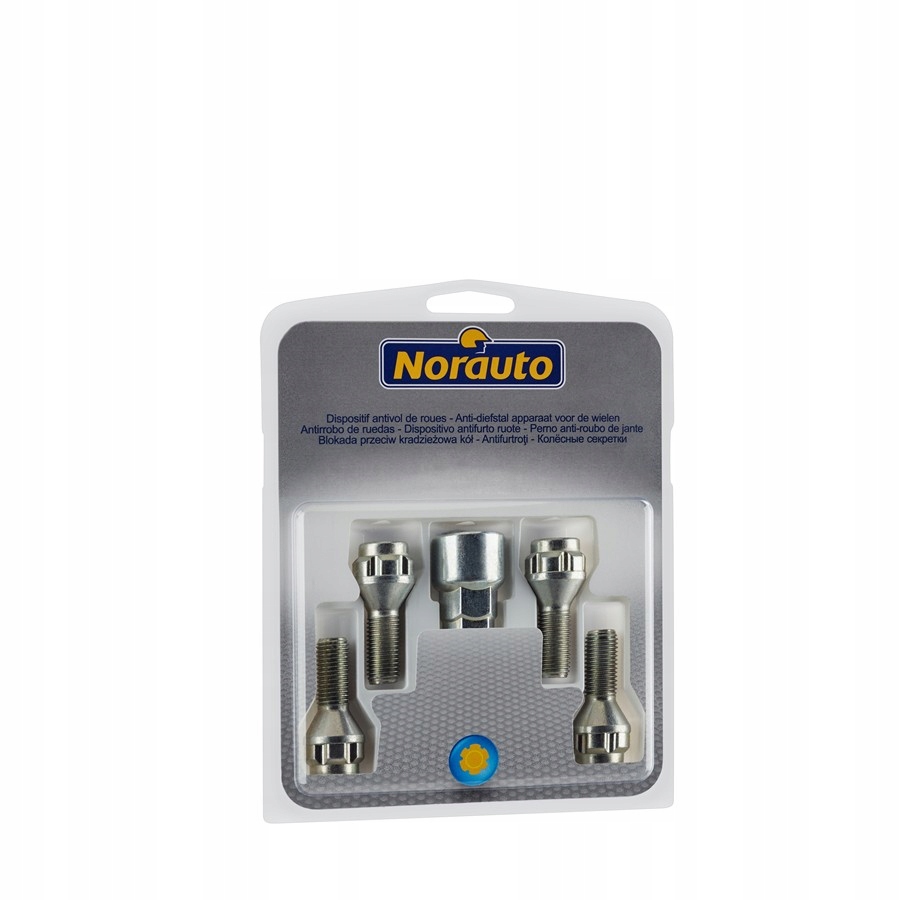

Norauto 1222 Śruby Zabezpieczające Do Kół M14x1,50