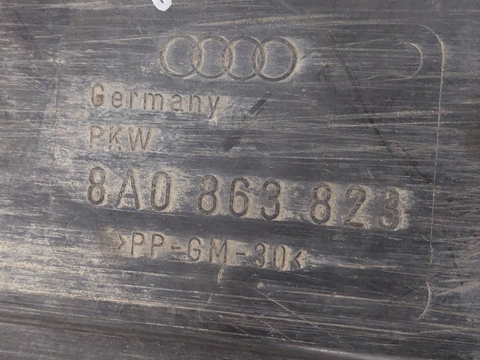 motor cover lower AUDI 80 B4 2.0 8V 8A0863823