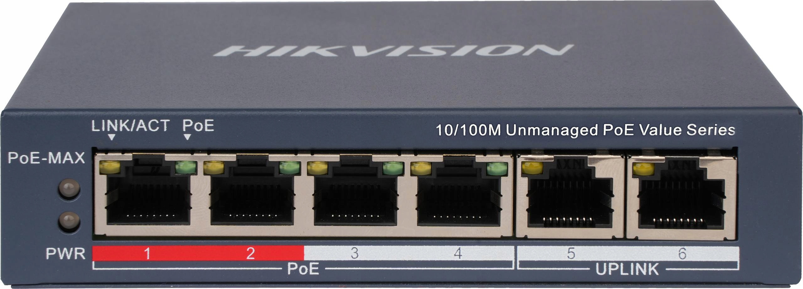 Switch Hikvision DS-3E0106P-E/M(B)