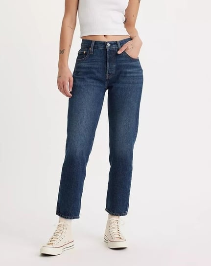Levi's Džíny Úzké Nohavice S Oděrkami A Vysokým Pasem Bavlna 26/28 7BA