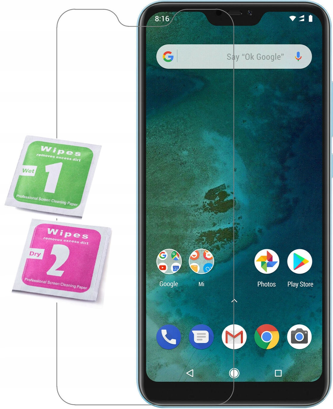 

Szkło Hartowane Szybka 9H do Xiaomi MI A2 Lite