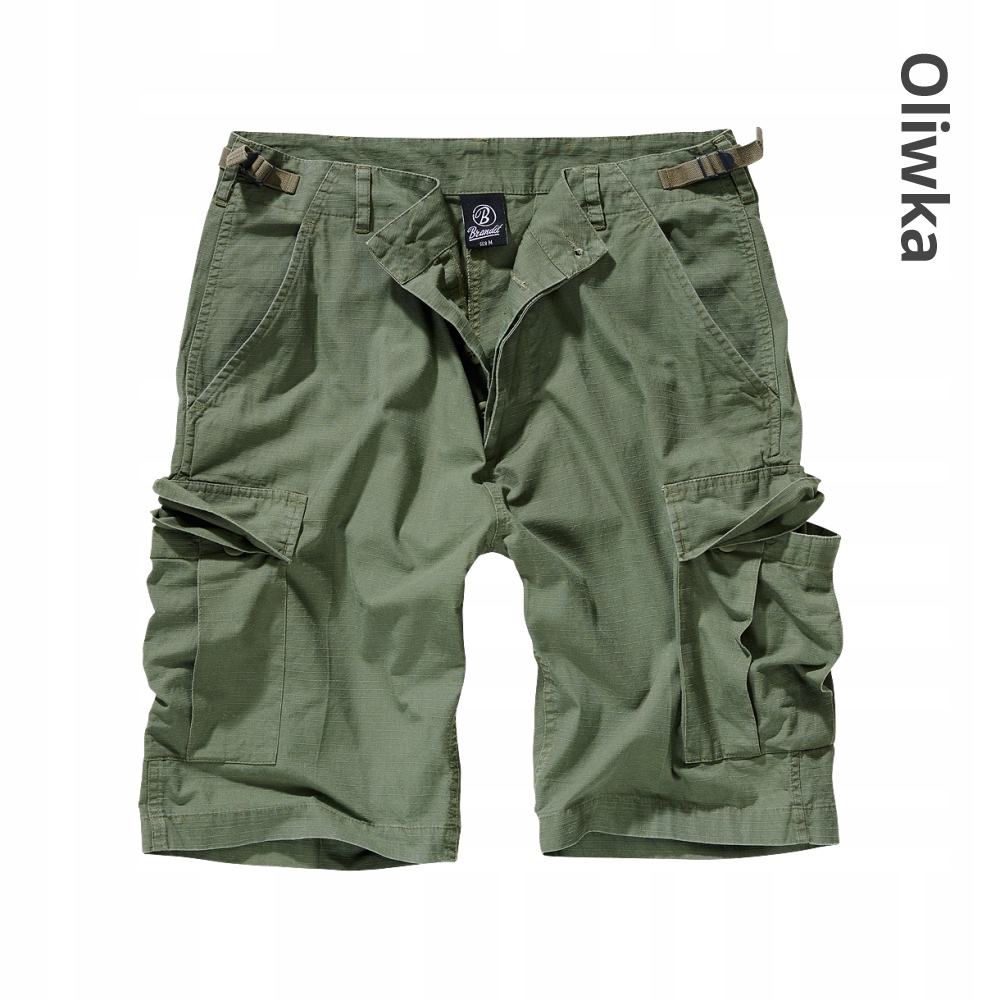 BRANDIT Wielkie Spodenki Bojówki Rip Stop BDU 6XL Linia plus size (duże rozmiary)