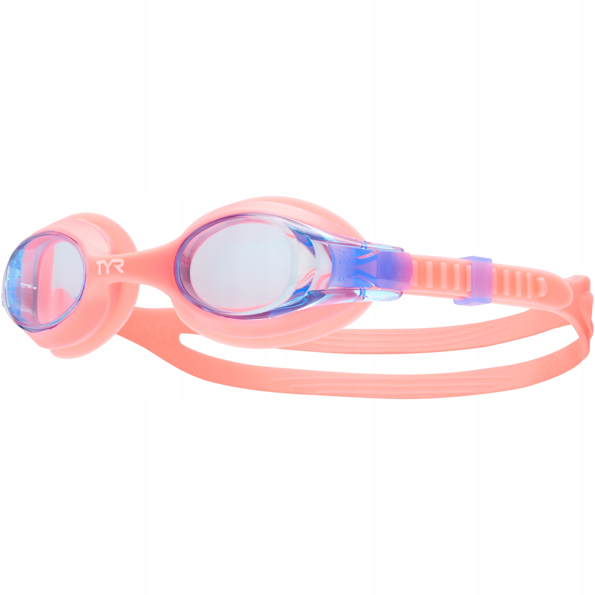 Tyr Okulary do pływania dla dzieci Swimple różowe