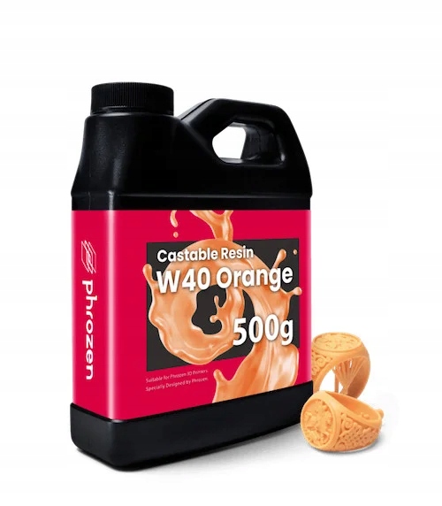 Odlévací pryskyřice Phrozen W40 Oranžová 500 g