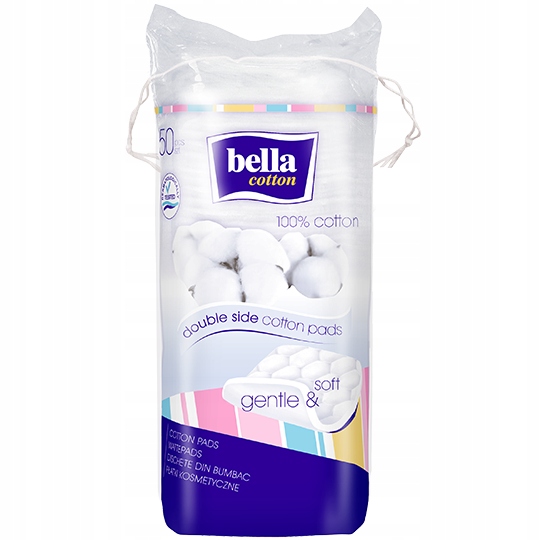

Płatki Kosmetyczne Bella Cotton kwadratowe 50 szt.