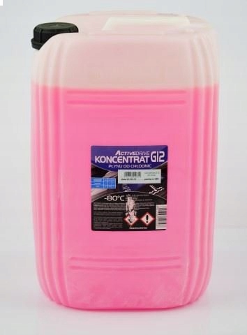 Koncentrát Do Chladičů 20 L G12 Active Drive -80 Červený G12 5902768549812