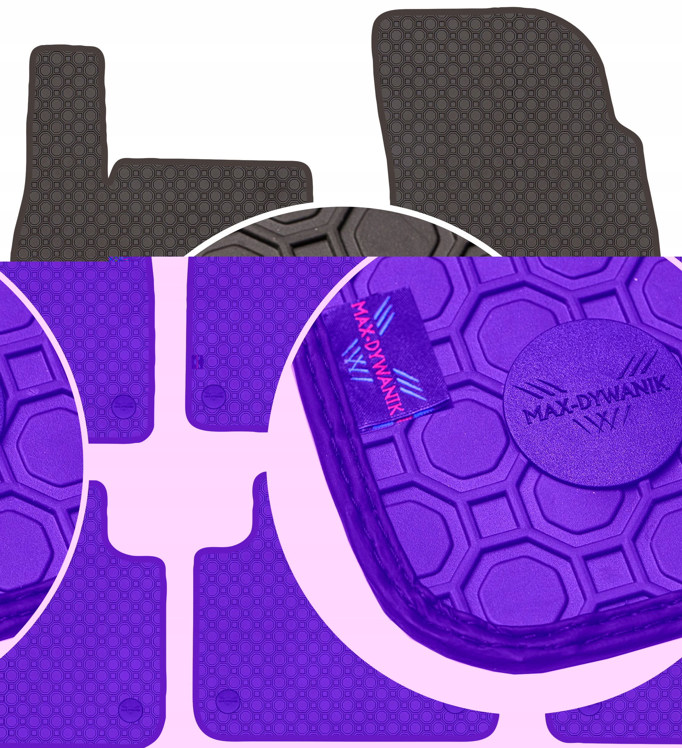 Коврики Max-Коврик резиновые 106169961900 4 el.