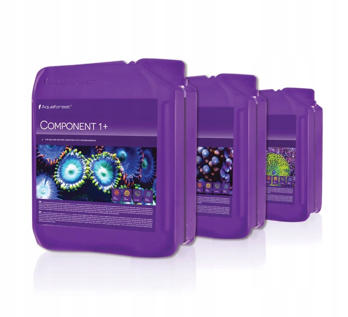 Levně Sada baling 3x5l Vápník hořčík Hořčík minerály korály