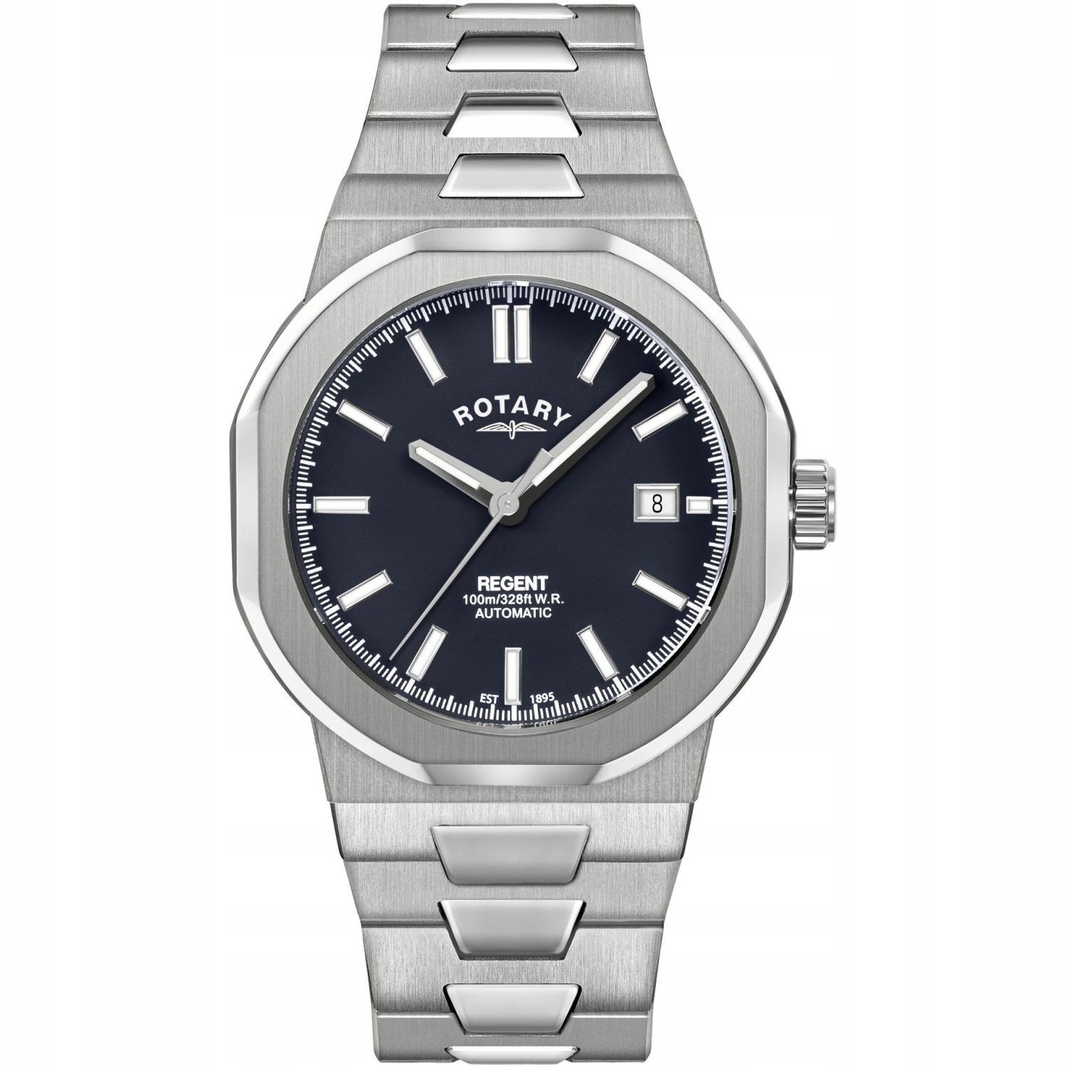 Zegarek Męski Rotary GB05410/05 srebrny