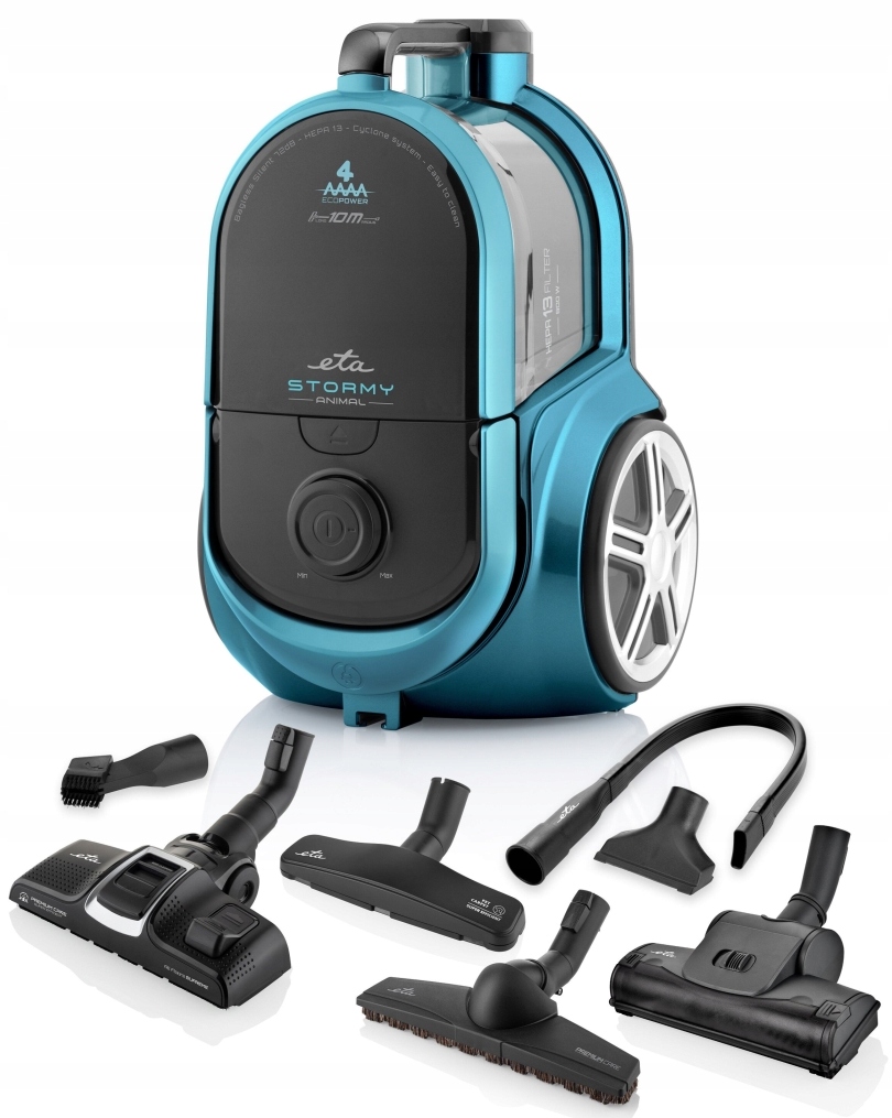 Odkurzacz bezworkowy Eta Stormy Animal 251790000 800W Hepa 13 Pojemnik 2,2l