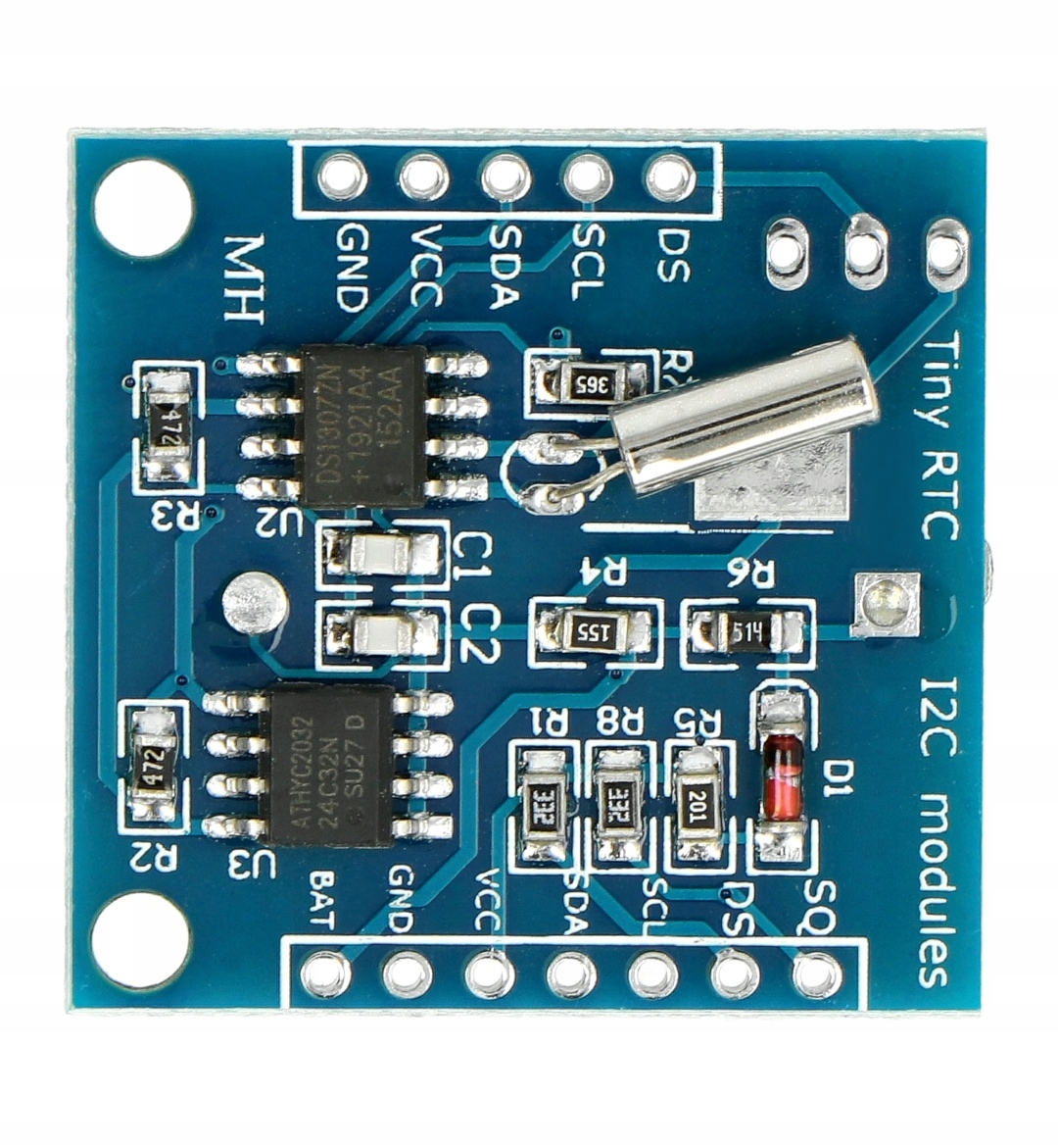 RTC DS1307 + 32kb EEPROM 24C32 I2C RTC z pamięcią Symbol YXB205