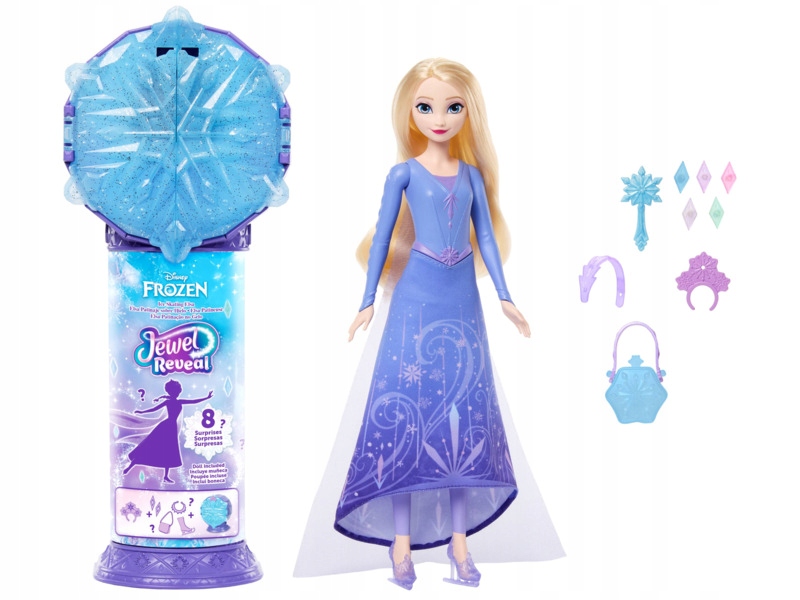 Lalka Disney Frozen Kraina Lodu Jewel Reveal Elsa JMC93