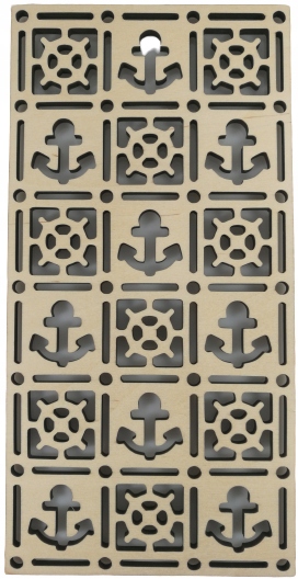 Plot S Dekorem Ozdoba Na Balkon Obdélník 120X60 cm