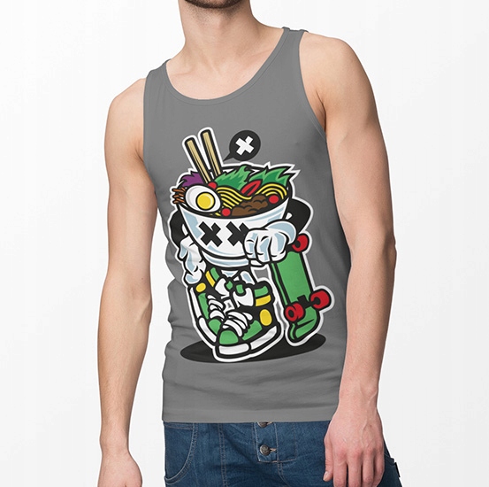 TANK TOP ANIMOWANE RAMEN STYLE