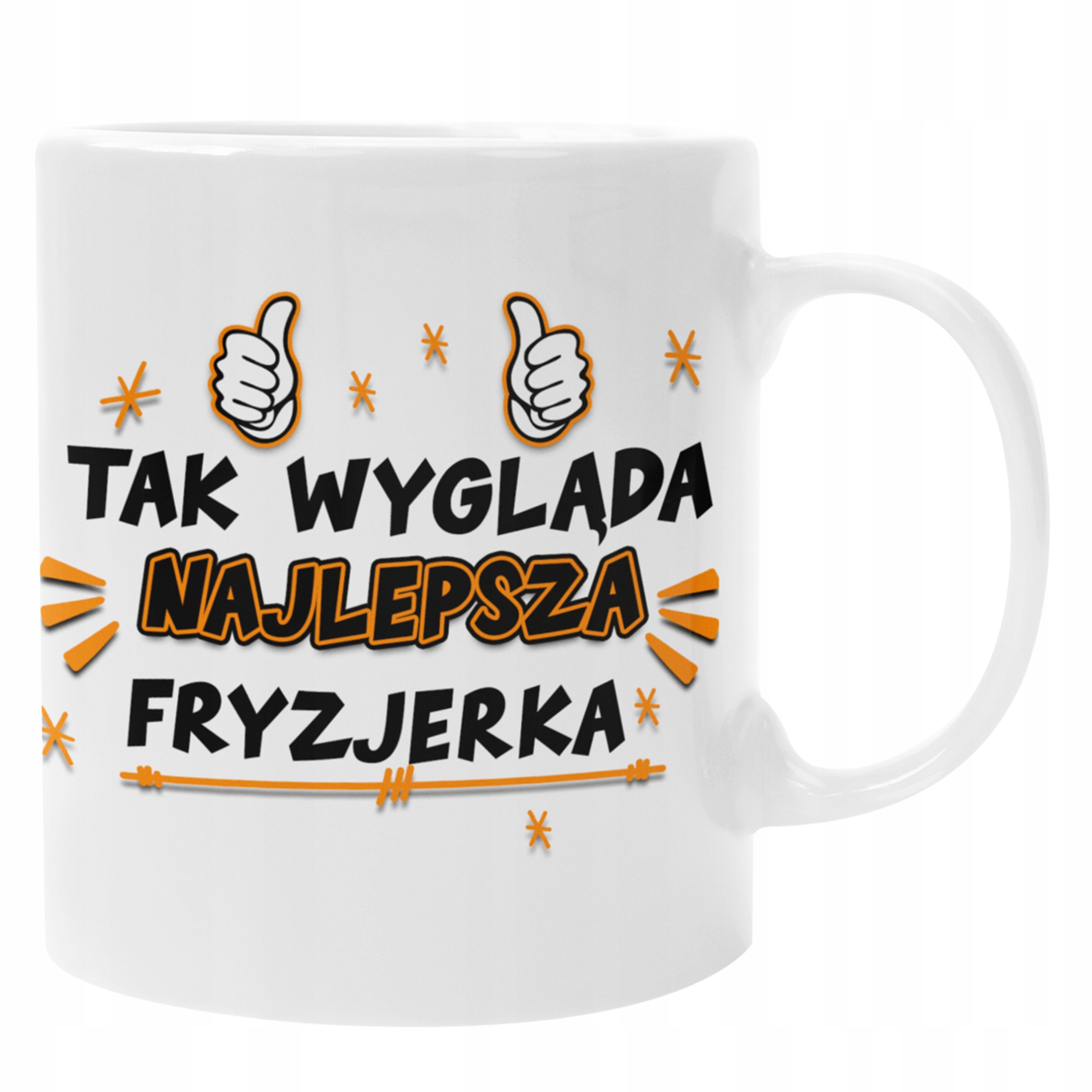 

Kubek Fryzjerka pomysł dla fryzjerki