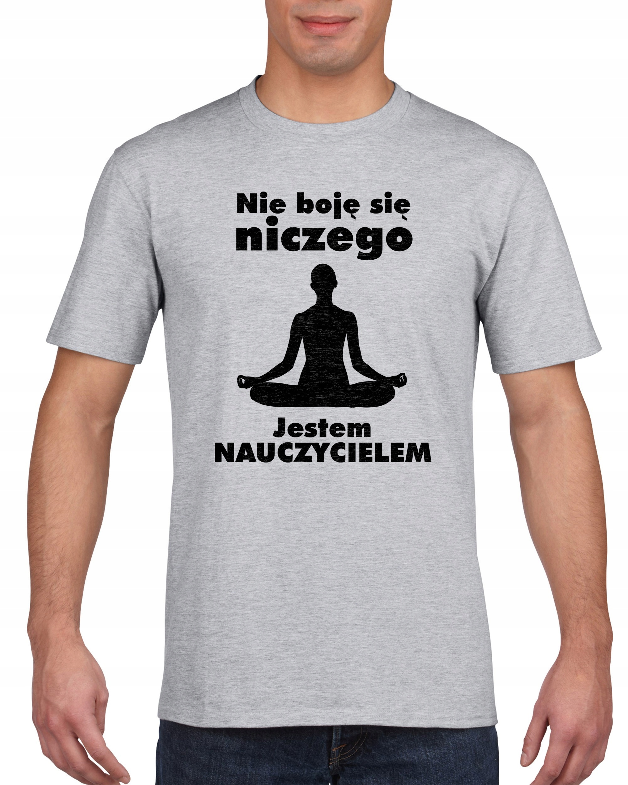 

Koszulka męska Jestem Nauczycielem Nie Boje s L