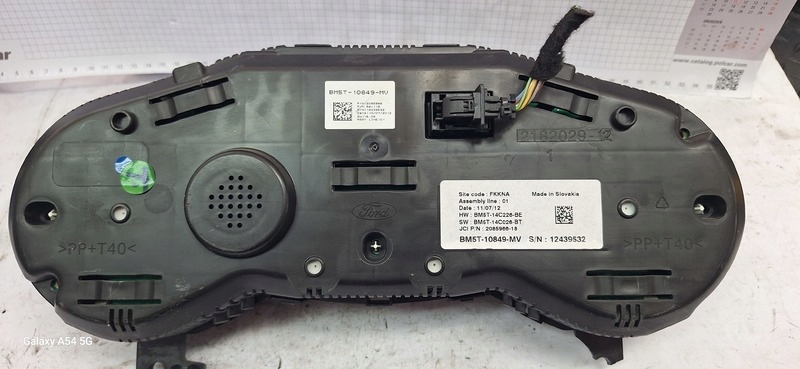 dials FORD C-MAX 10- BM5T10849MV