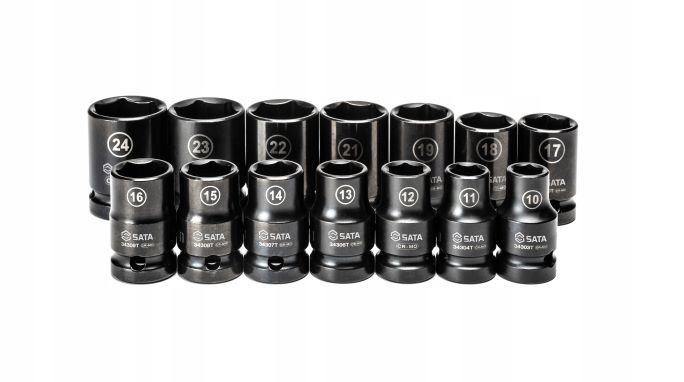 SATA NASADKI UDAROWYCH CIENKOŚCIENNYCH 1/2 ST34397 Mocowanie 1/2