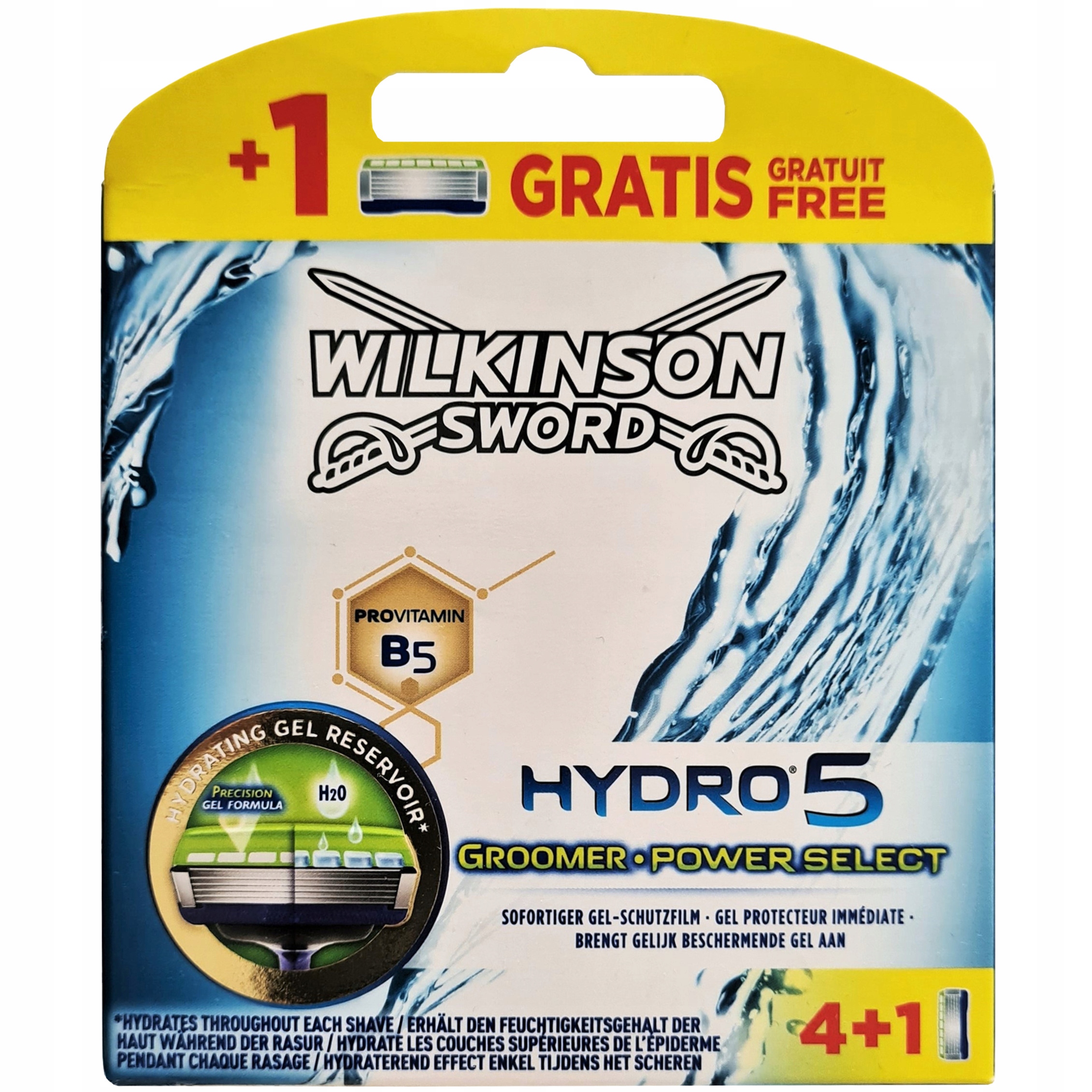 

5x Wkłady Wilkinson Hydro 5 Groomer Power Select