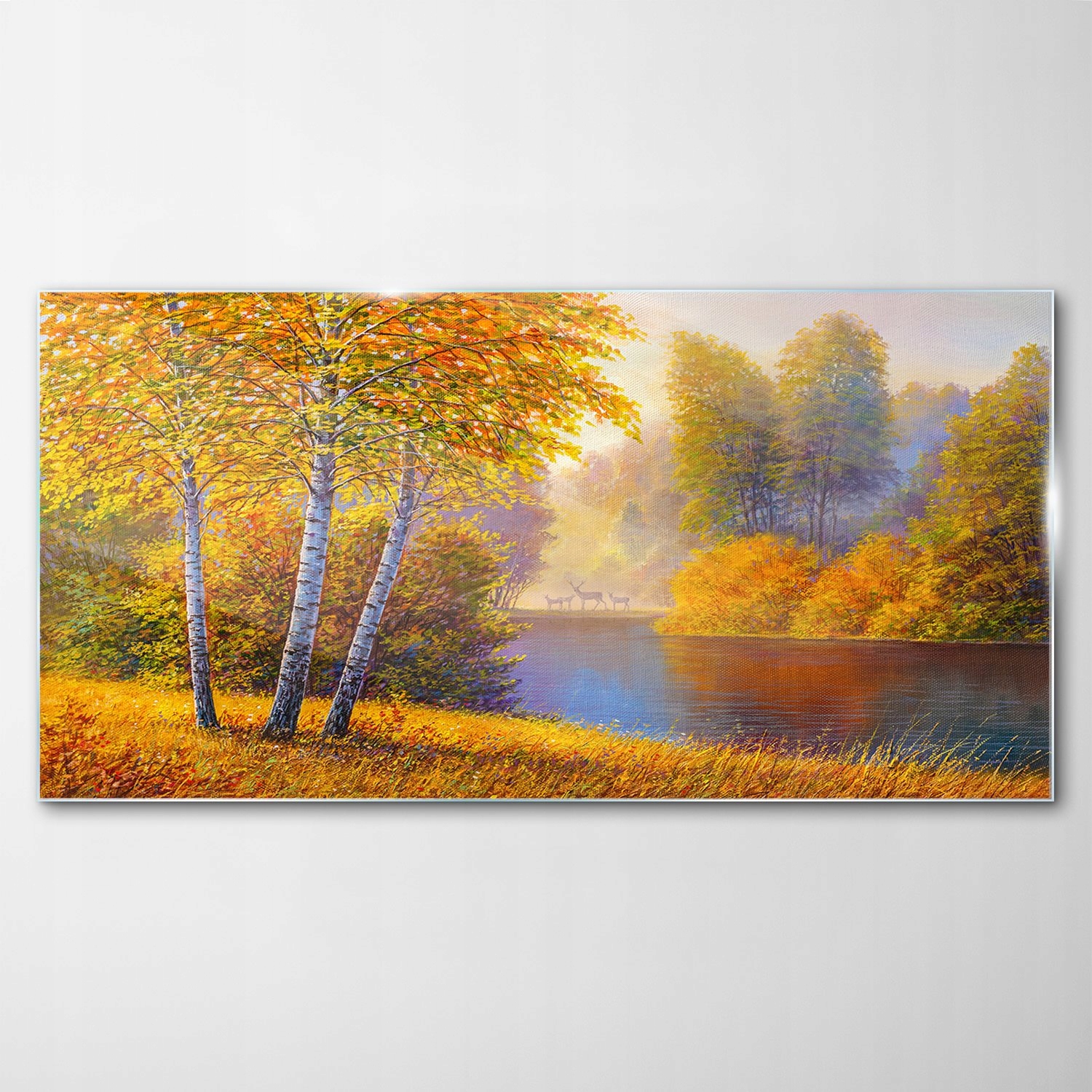 

Hartowany Obraz Szklany Krajobraz Jesień 100x50