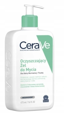 

CeraVe 473 ml oczyszczający żel do mycia