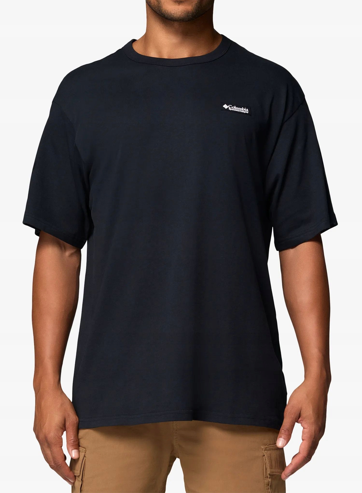 Bavlněné tričko Columbia Csc Heavyweight Back Graphic Tee černá L