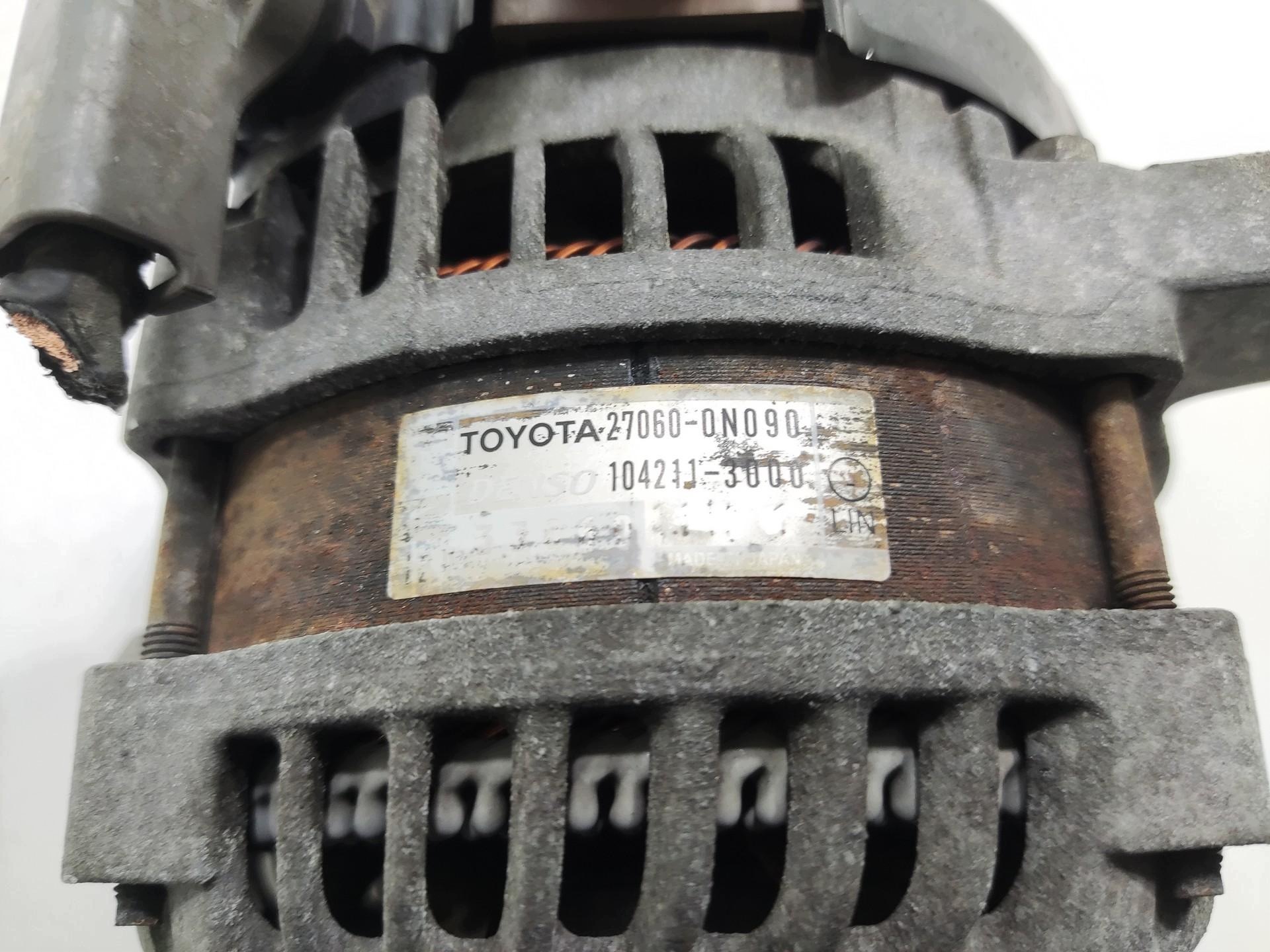 lichtmaschine TOYOTA YARIS III 1.4 D4D 2011-2014 27060-0N090