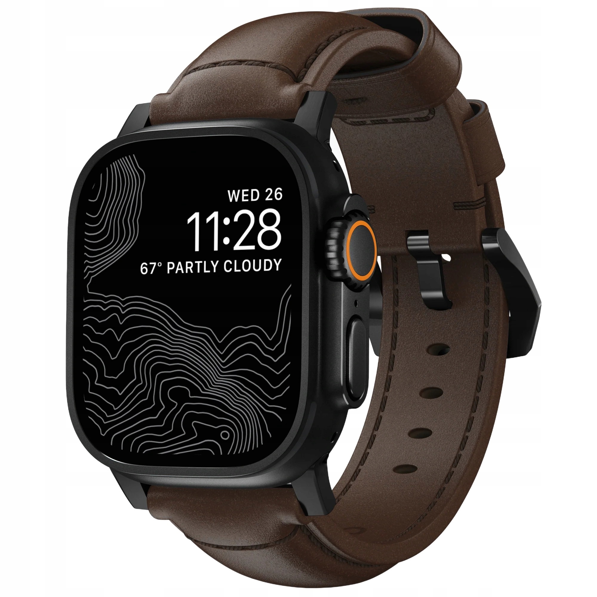 Nomad Traditional Band Kožený remienok pre Apple Watch 10/11 Ultra 46/49 mm