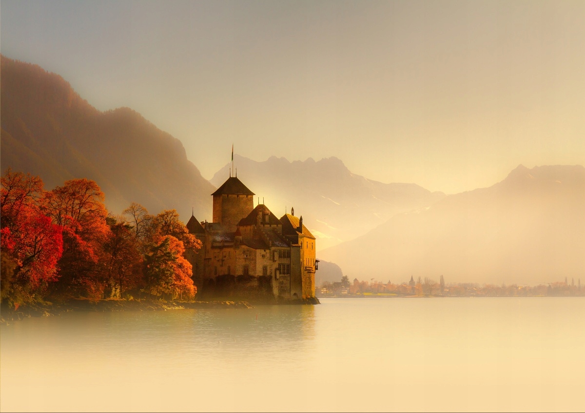 

Fototapeta Flizelinowa Zamek Montreux 208x146
