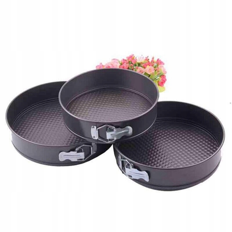 

Zestaw 3 Form Tortownic 24/26/28 CM Premium