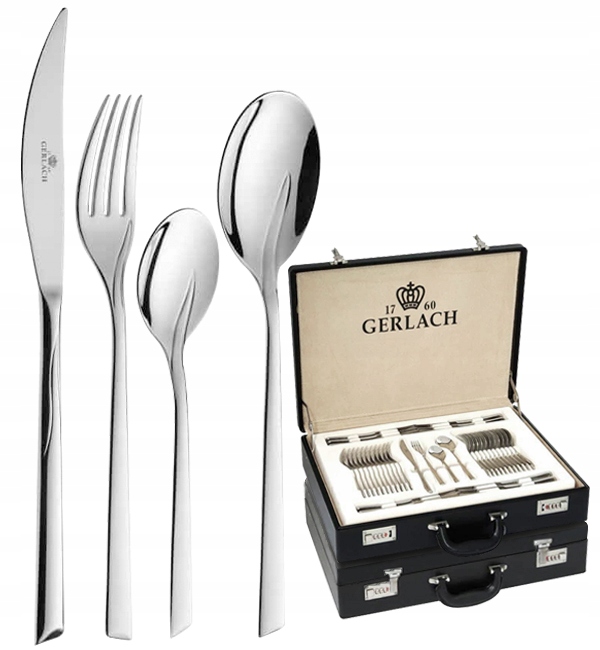 

Gerlach Flames Sztućce 136 El Walizka Połysk 24 Os