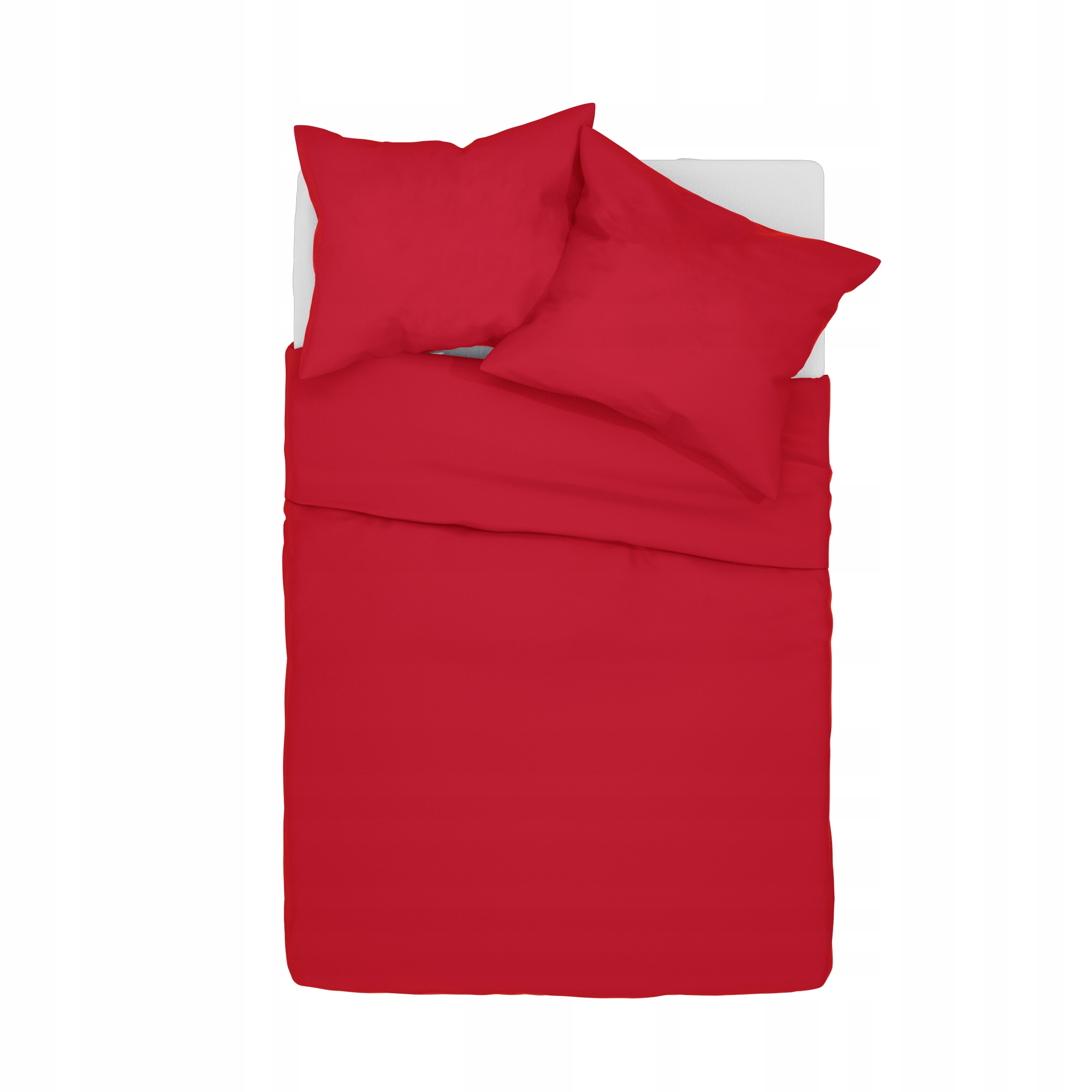 Czerwona Pościel Bawełniana 180X200 II Gatunek Pościeli